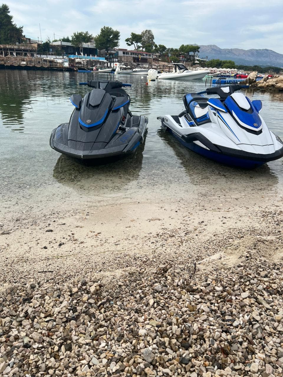 Jet Ski rentals available on the beach in Ksamil Albania